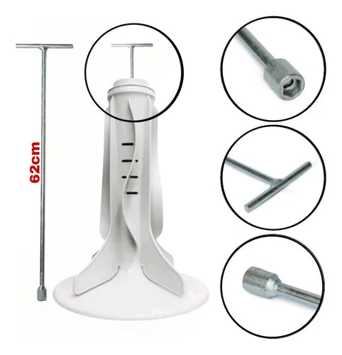 Chave T 10mm Longa Agitador Electrolux 62mm Lm08 Lm06